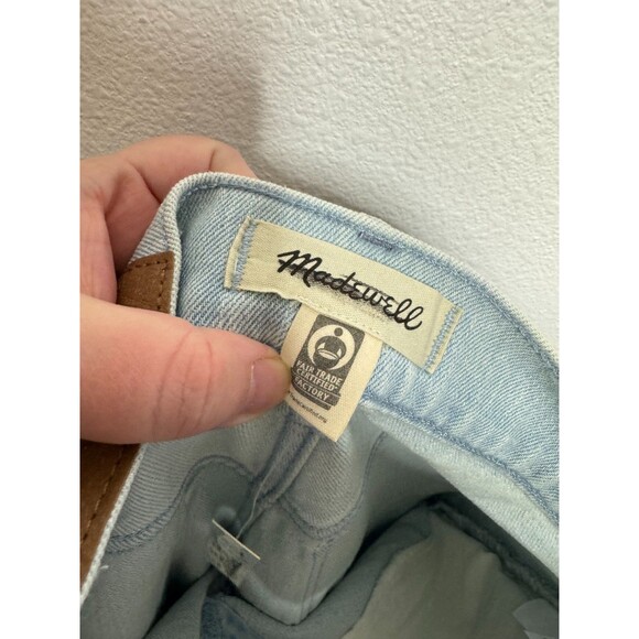 Madewell Womens Sz 25 90s Straight Jeans Ward Wash Comfort Stretch High Rise NWT - Picture 12 of 16